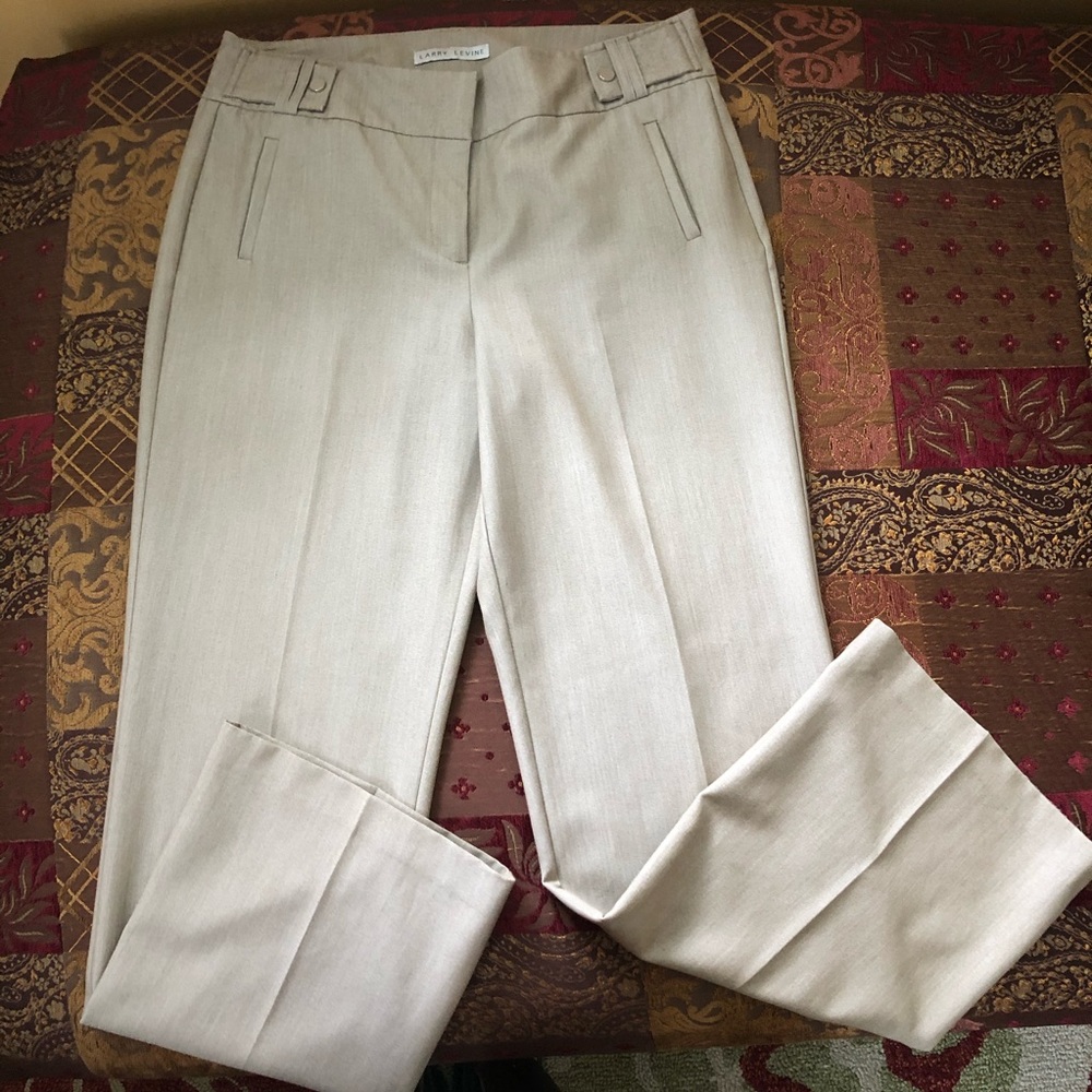Tan Polyester dress pants